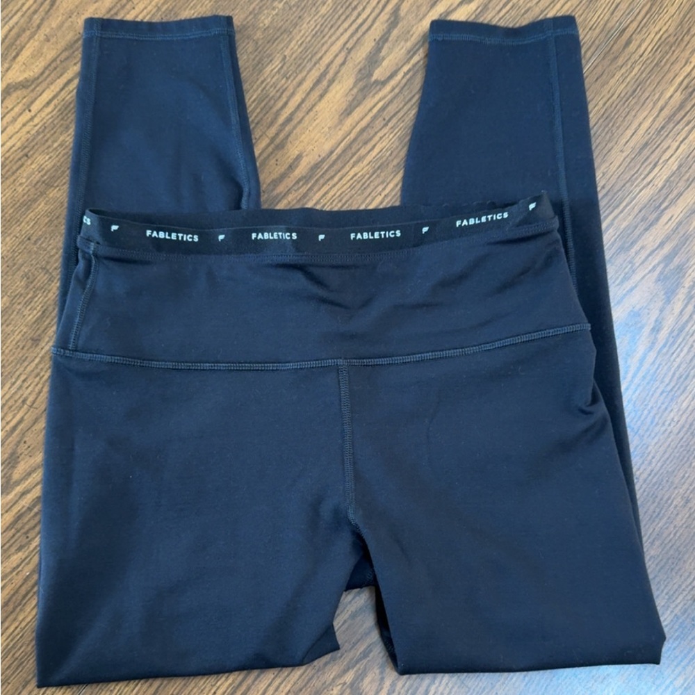 Fabletics Black Seamless Active Leggings
